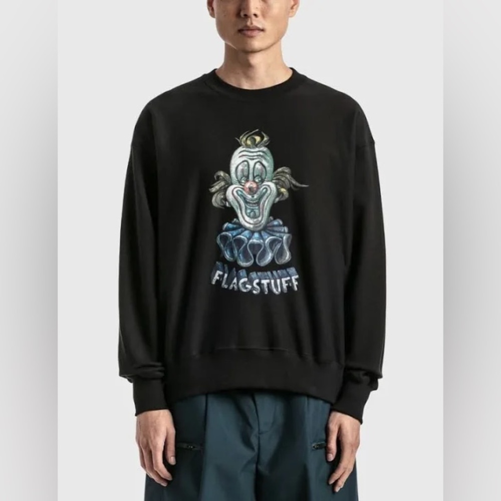 FLAGSTUFF Clown Sweatshirt size Medium